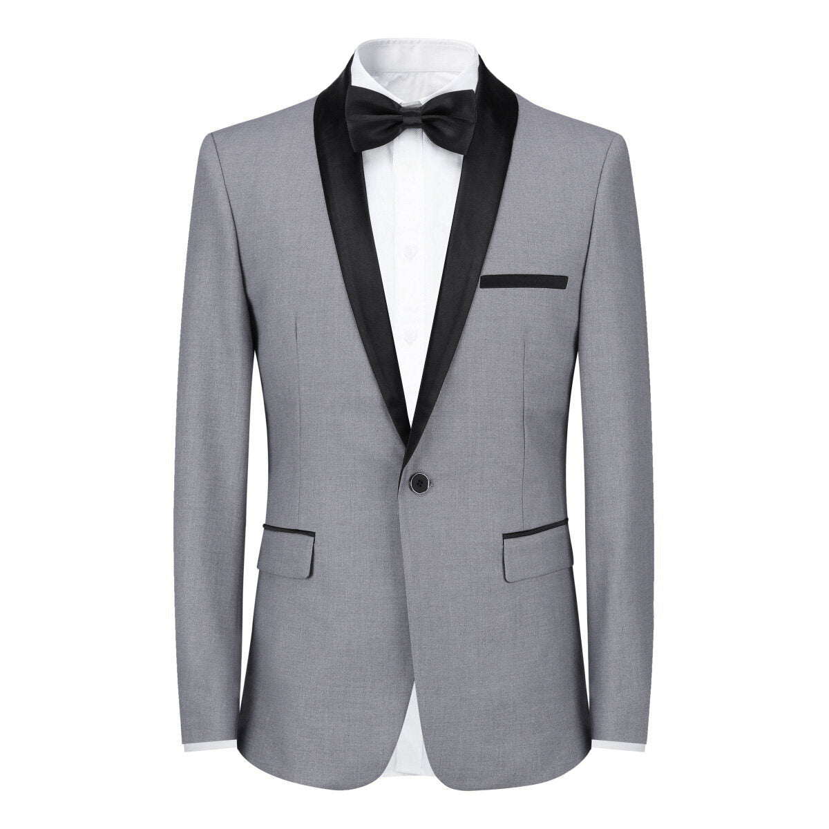 Youthup Mens Business Slim Fit Wedding Party Blazer