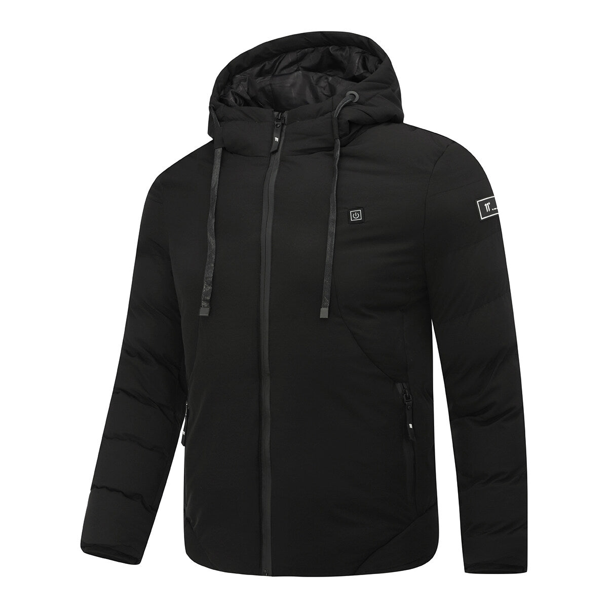 YFFUSHI Mens Heated Down-Padded Coat Puffer Jacket