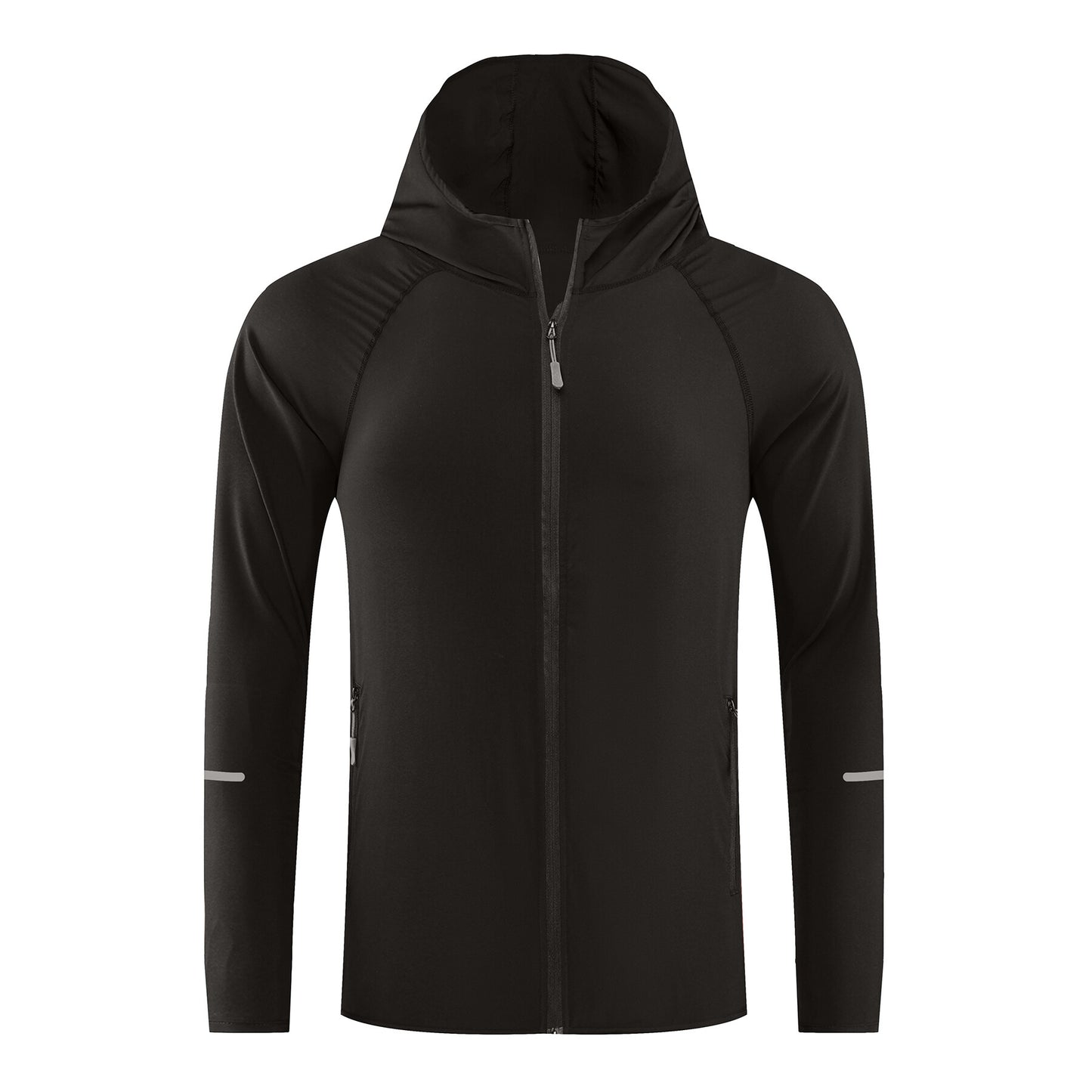 Youthup Mens Hooded Sports Lightweight Running Dust Coat