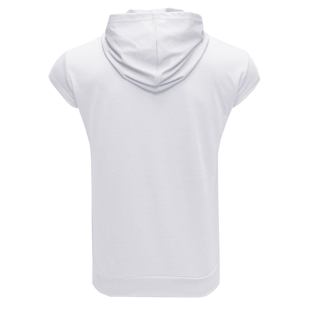 Youthup Mens Slim Fit Hooded Short Sleeve Pullover T-shirt