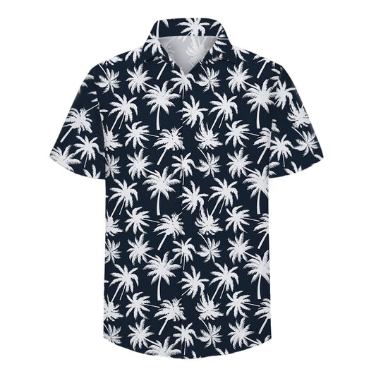 Youthup Men Coconut Print Slim Fit T-Shirt