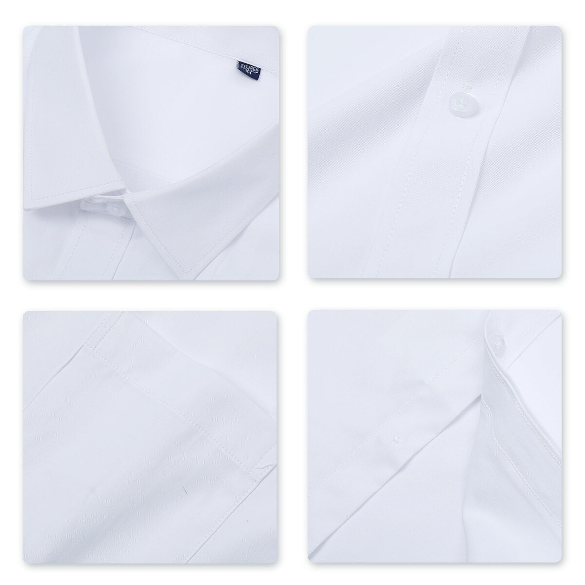 Youthup Mens Business Formal Suit Shirt