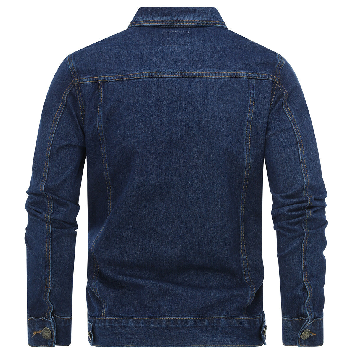 Youthup Mens Casual Lapel Denim  Jacket