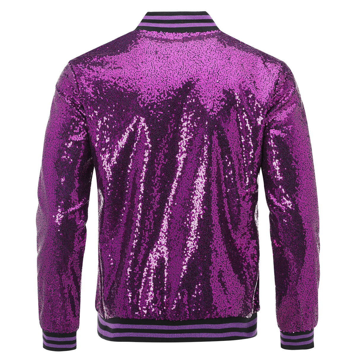 Youthup Mens Party Show Sparkle Sequins Jacket