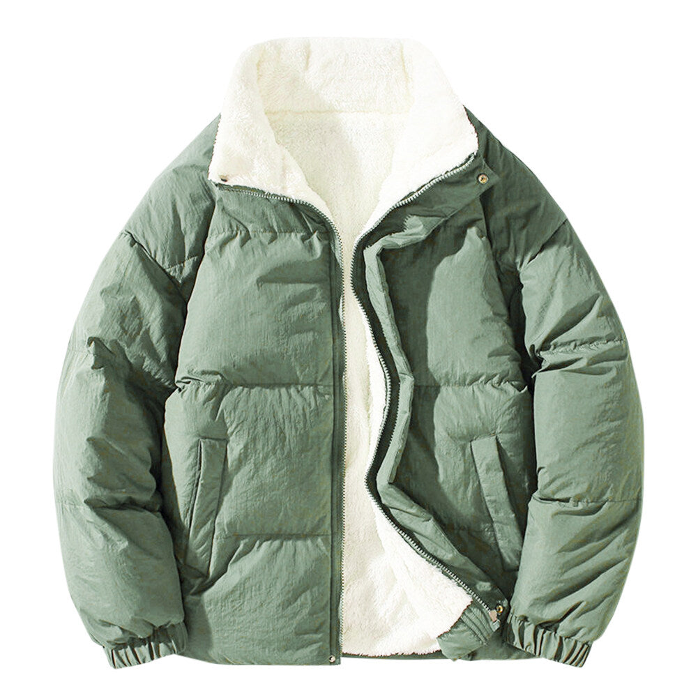 Youthup Mens Fleece Lined Warm Jacket