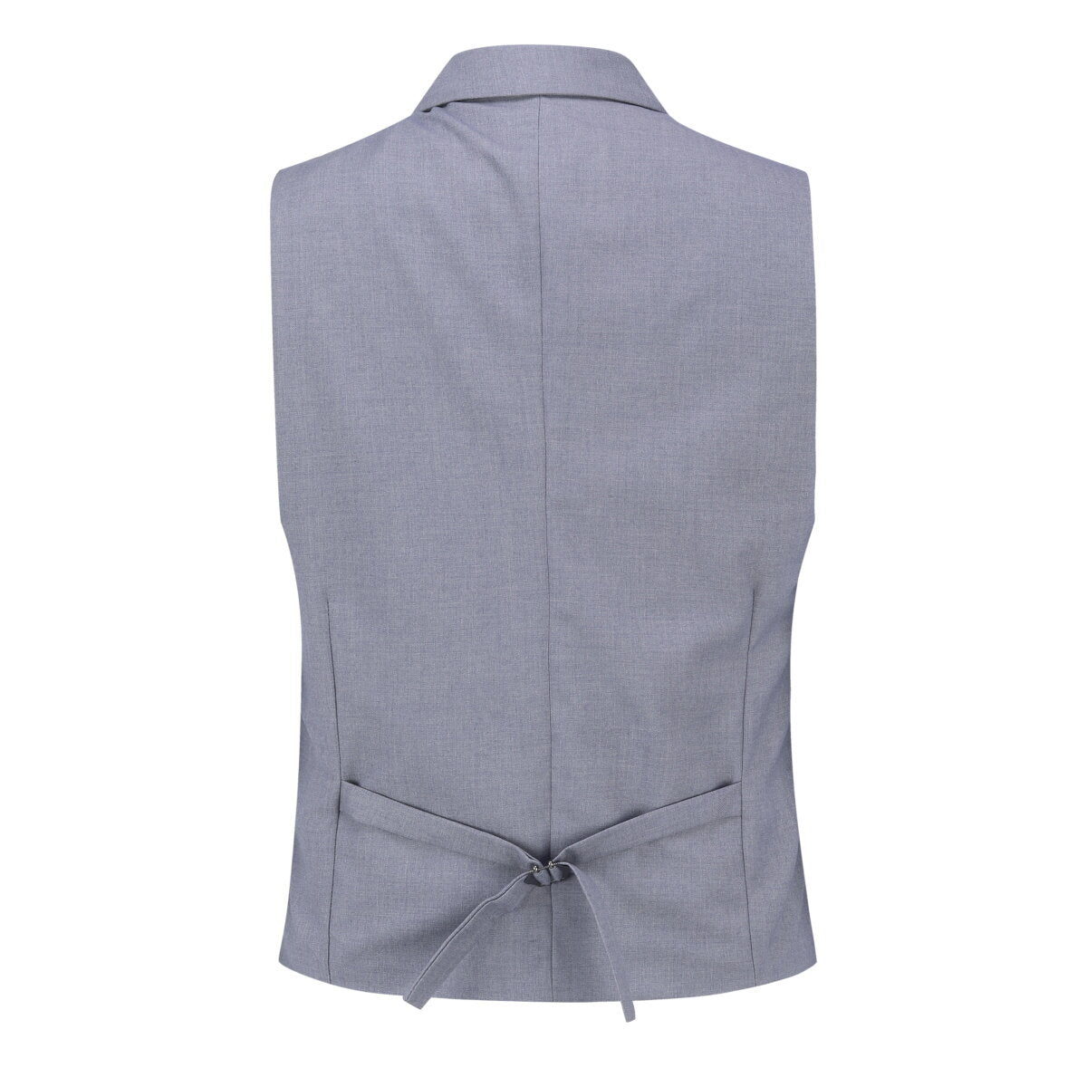 Youthup Mens Business Suit Vest Color Block Peak Collar Slim Fit Waistcoat