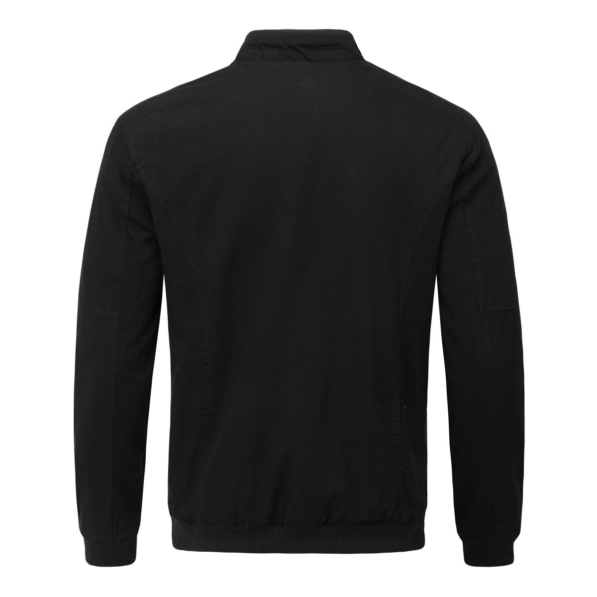 Youthup Mens Winter Stand Collar Plush Thickened Classic Zipper Jacket