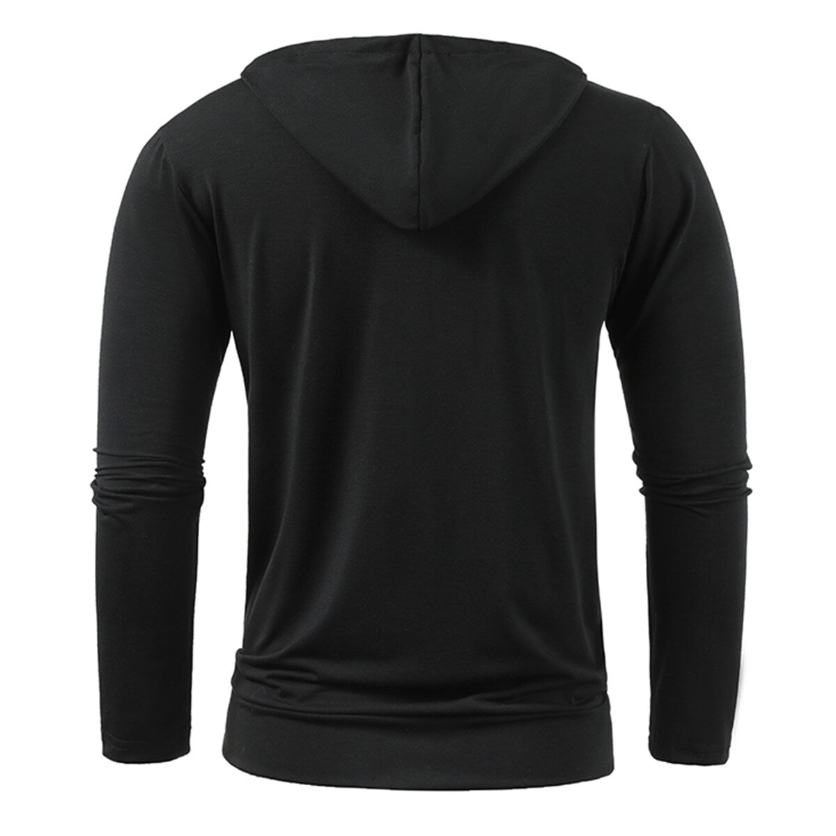 Youthup Mens Hooded Pocket Sweatshirt T-Shirt