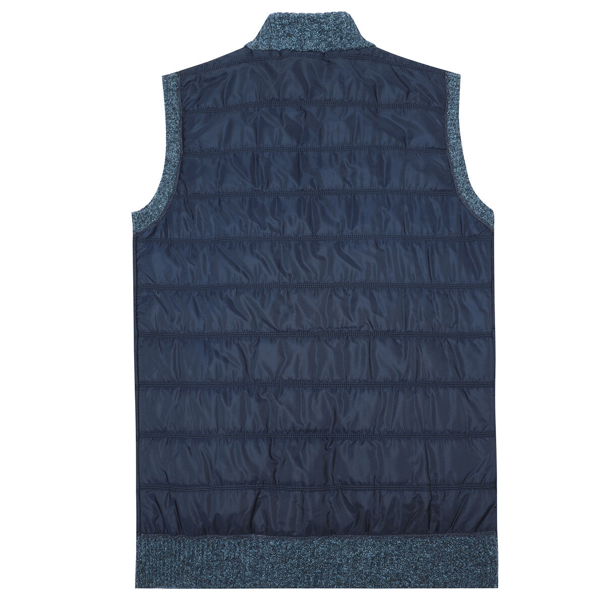 Youthup Mens Outdoor Sleeveless Jacket Fleece Leopard Lined Puffer Vest