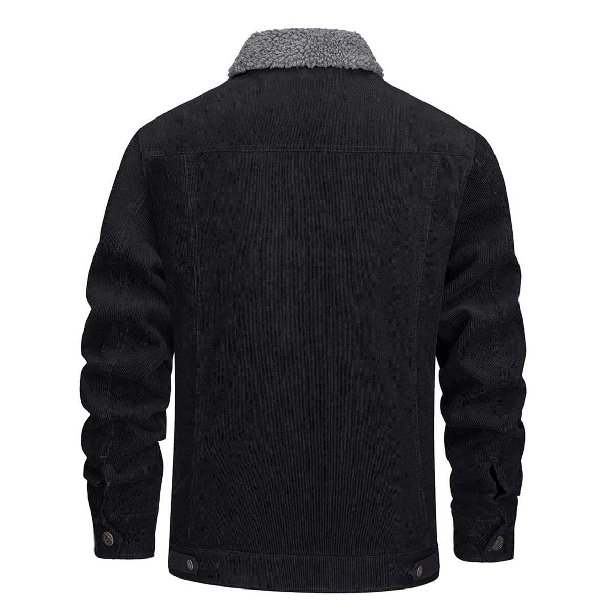 Youthup Mens Velvet Corduroy Thick Fleece Lined Jacket