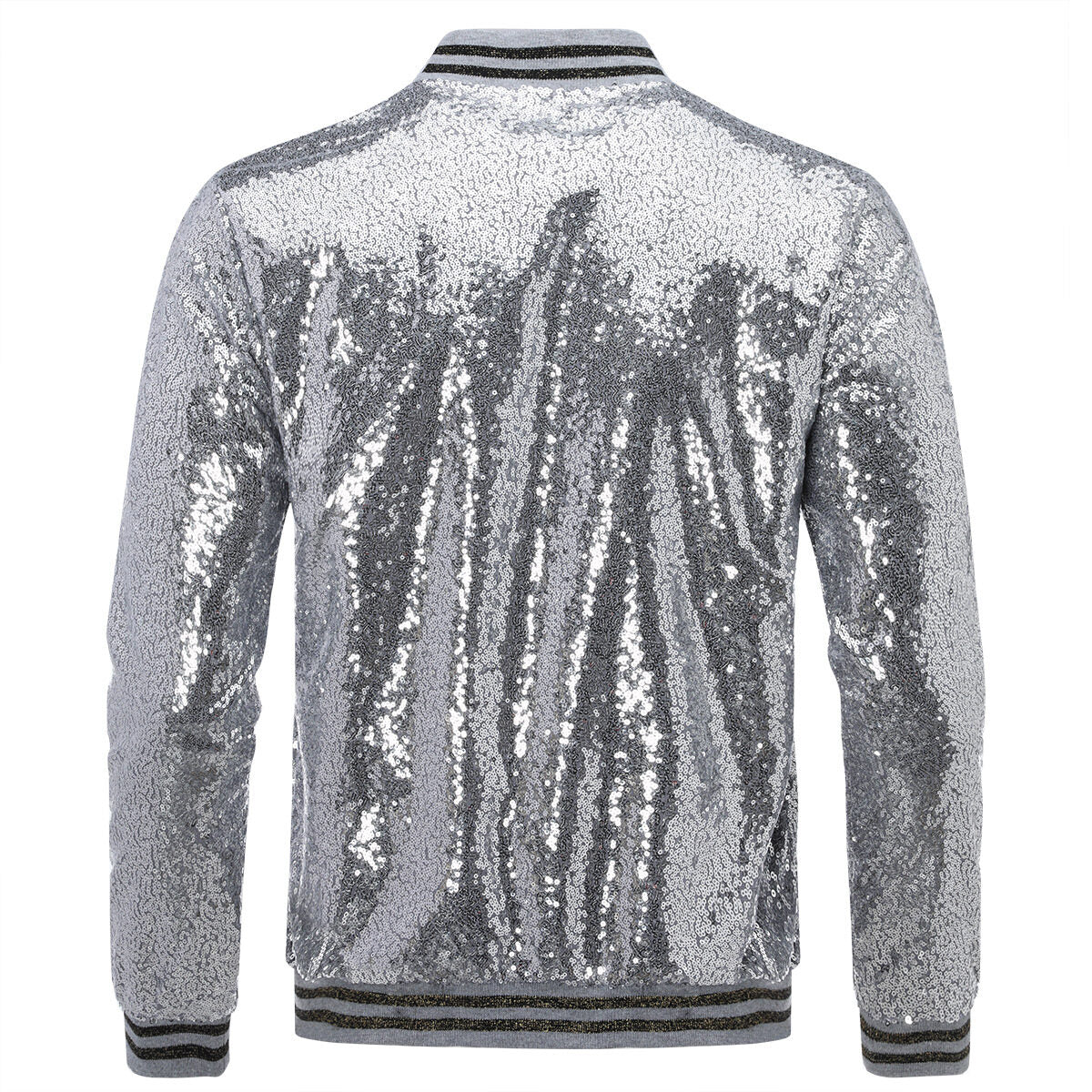 Youthup Mens Party Show Sparkle Sequins Jacket
