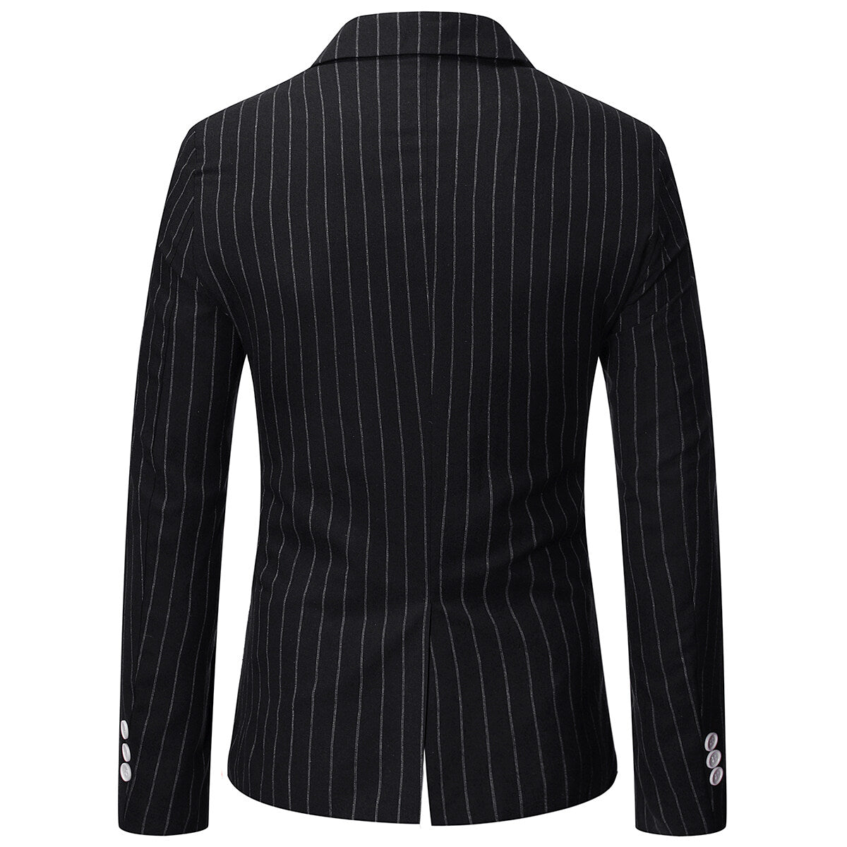 Youthup Mens Stripe Slim Fit Wedding Business Blazer