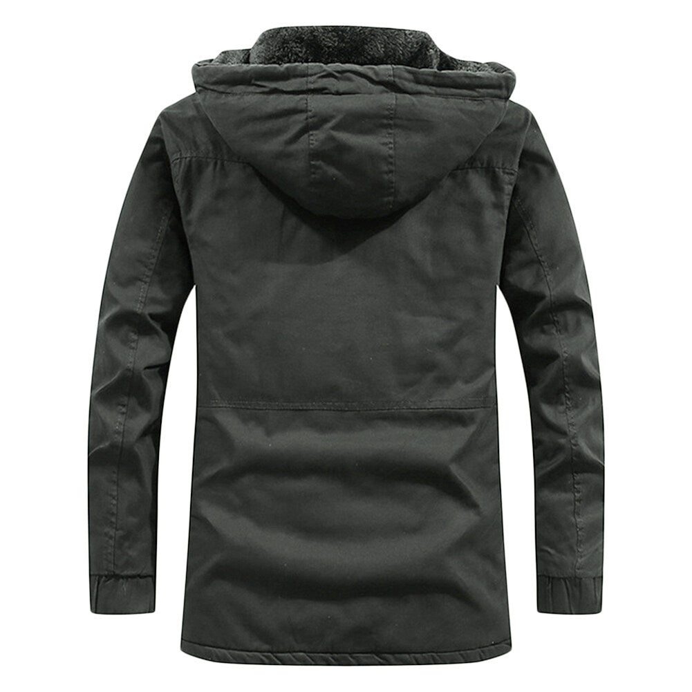 Youthup Mens Hooded Padded Jacket