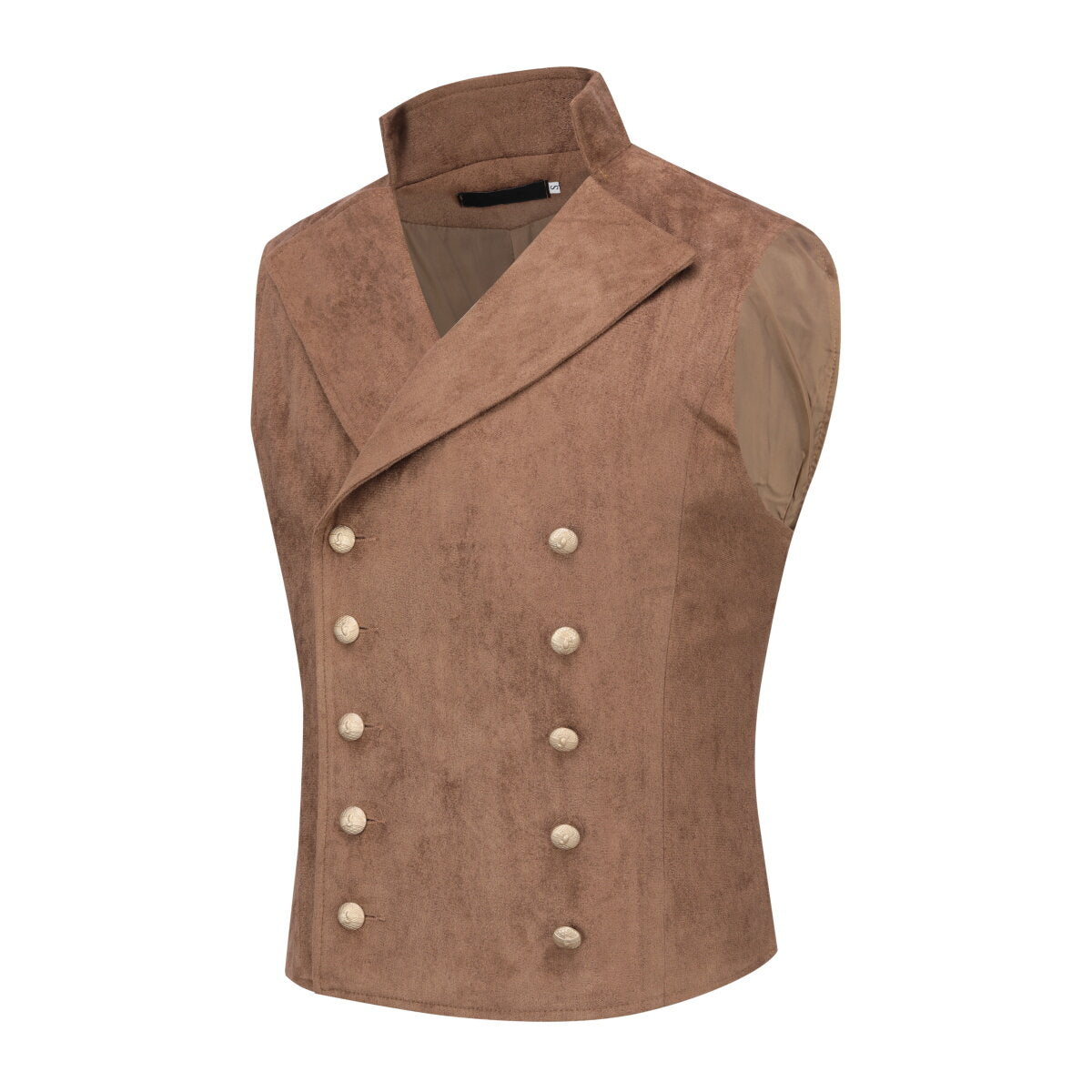 Youthup Mens Slim fit Waistcoat Velvet Denim Vest