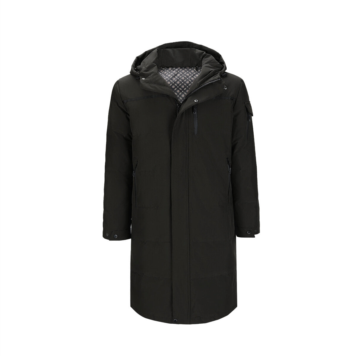 Youthup Mens Winter Puffer Jacket Thicken Warm Hooded Coat