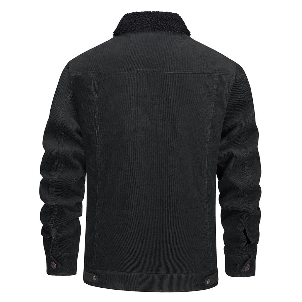Youthup Mens Velvet Corduroy Thick Fleece Lined Jacket
