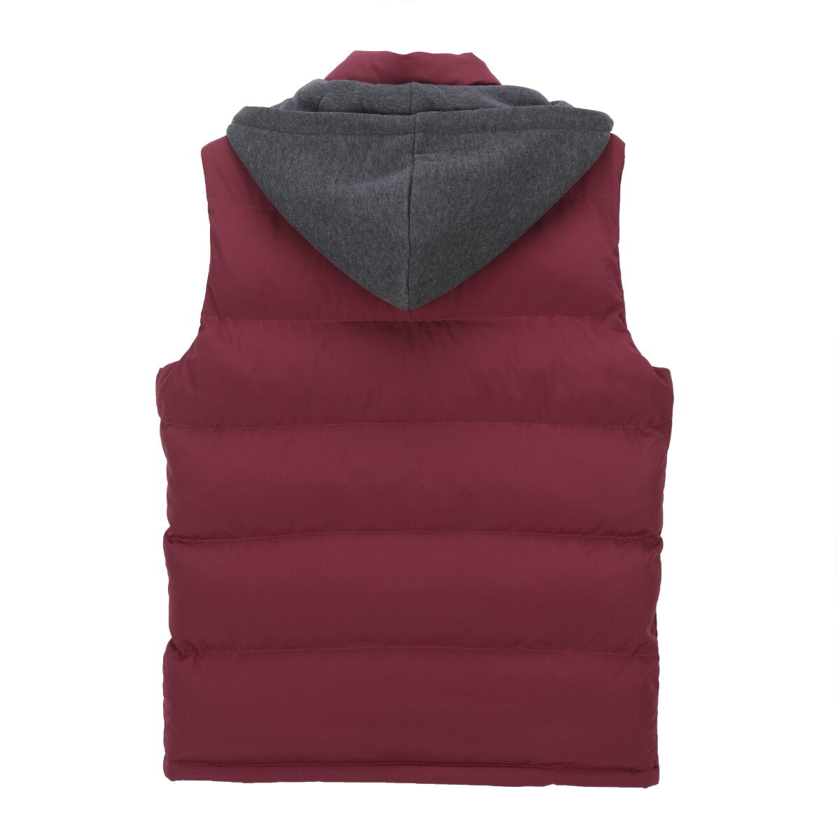 Youthup Mens Padded Puffer Removable Hooded Vest Outdoor Waistcoat