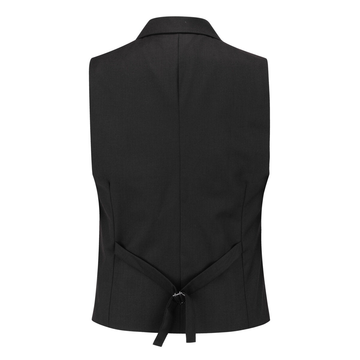 Youthup Mens Business Suit Vest Color Block Peak Collar Slim Fit Waistcoat