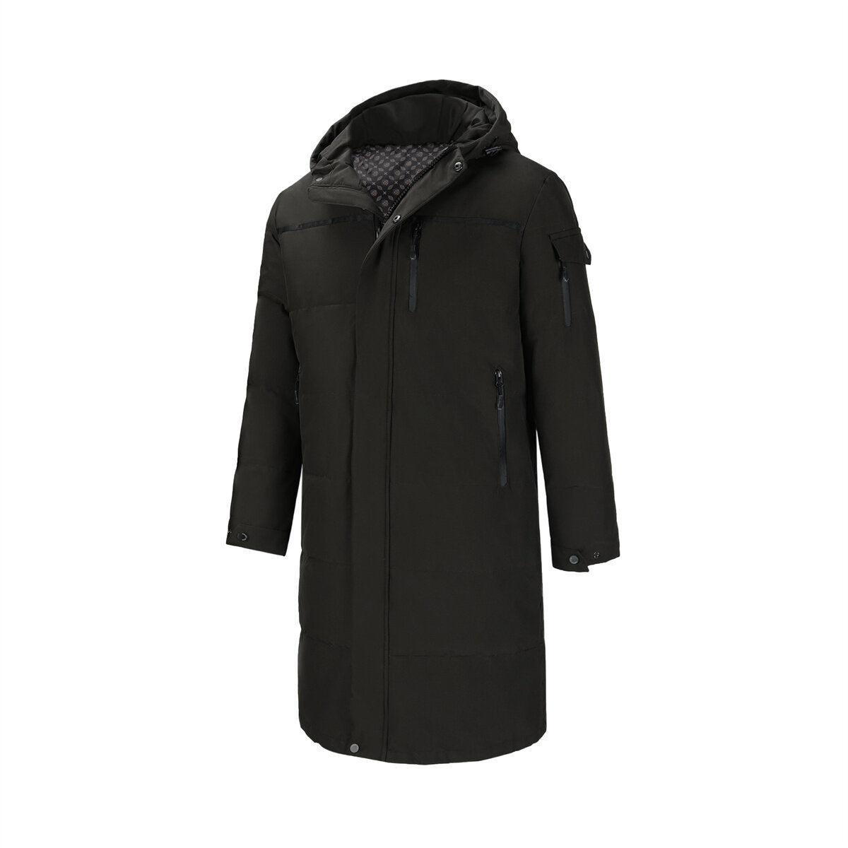 Youthup Mens Winter Puffer Jacket Thicken Warm Hooded Coat