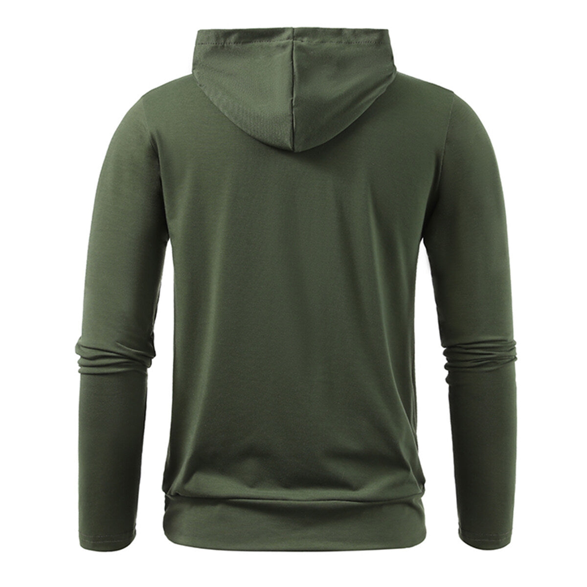 Youthup Mens Hooded Pocket Sweatshirt T-Shirt