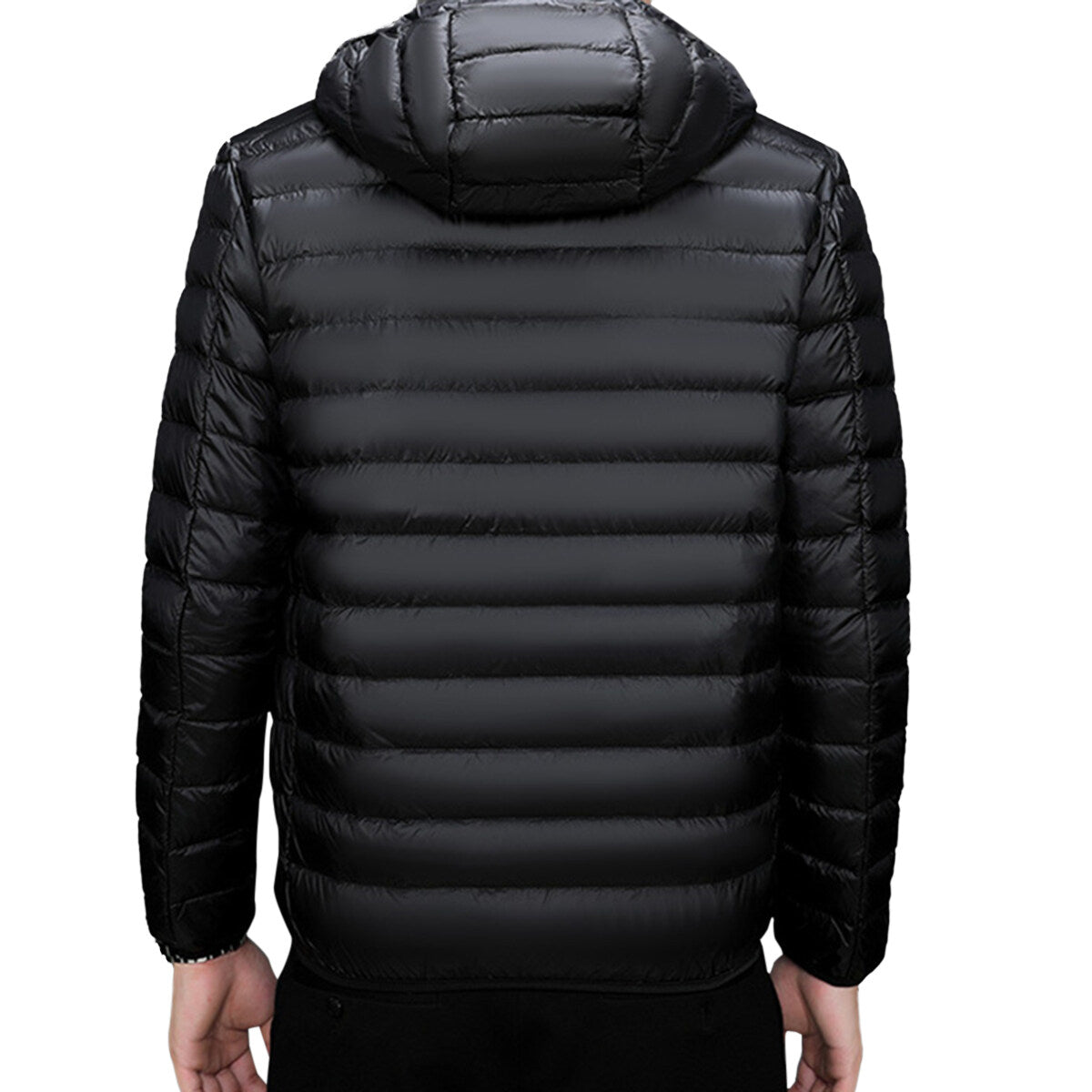 Youthup Mens Hooded Lightweight Padded Puffer Down Jacket