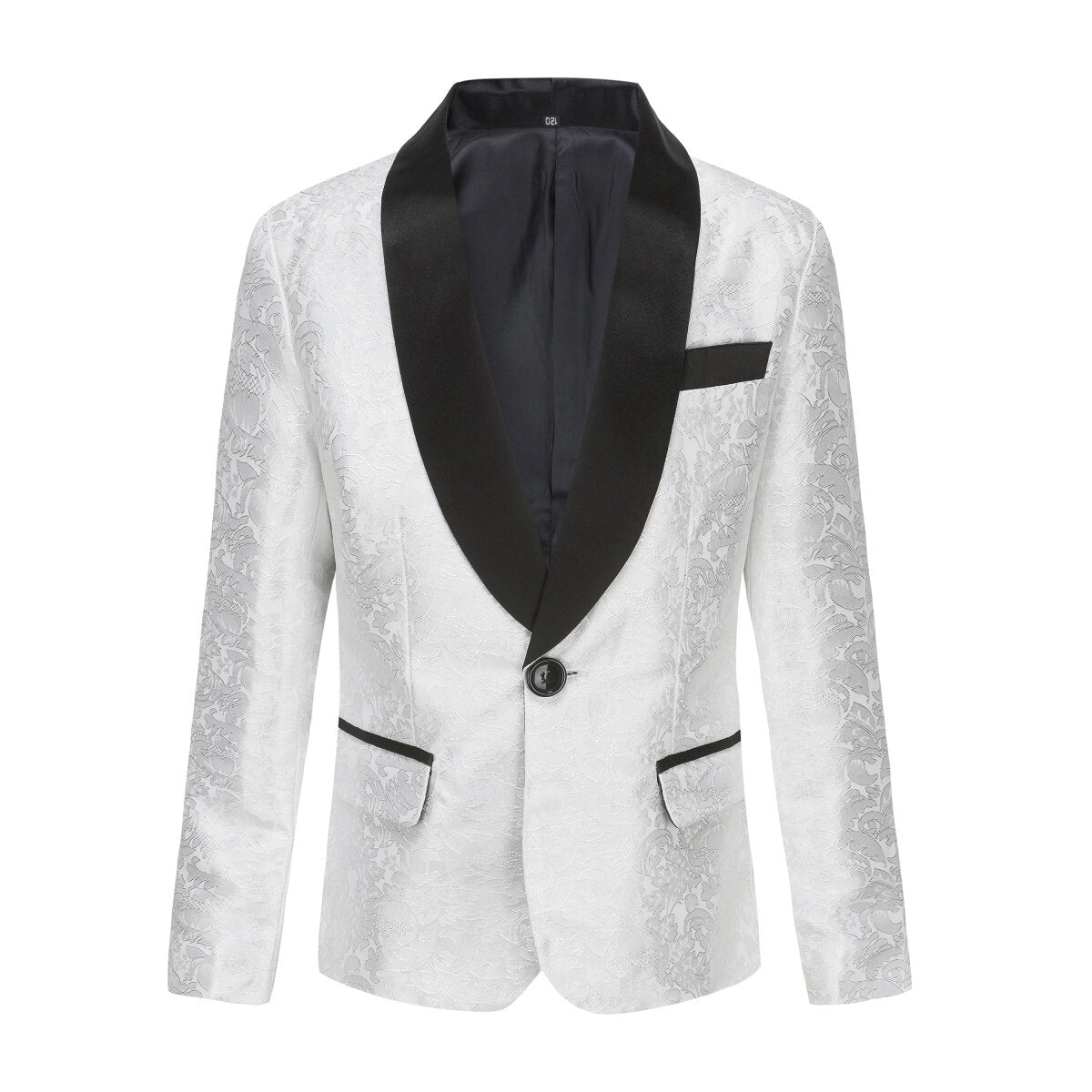 Youthup Boys Teen Suit 2Pcs Embroidery Printing Dress Formal Wedding Blazer and Pants