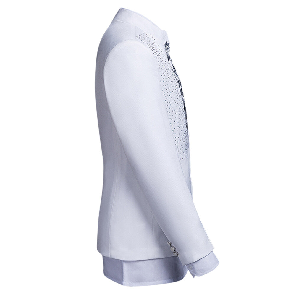 Youthup Mens Slim Evening Dress Choral Performance Suit£¨Blazer+Pant£©