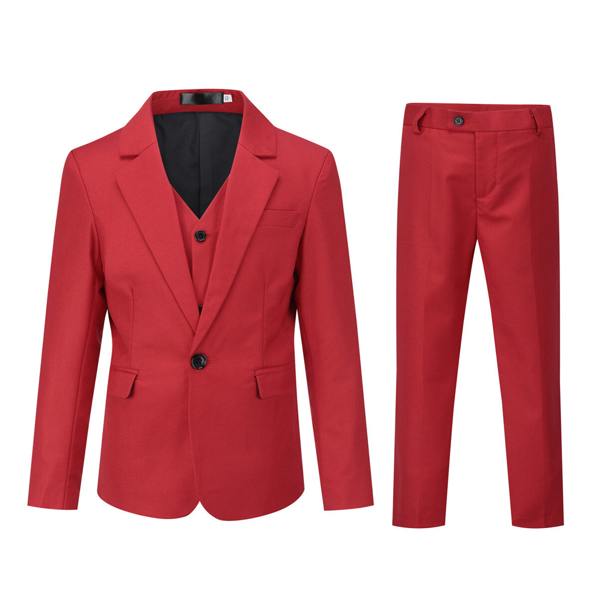 Youthup Boys 3Pce Formal Suit Slim Fit Blazer and Vest and Pants