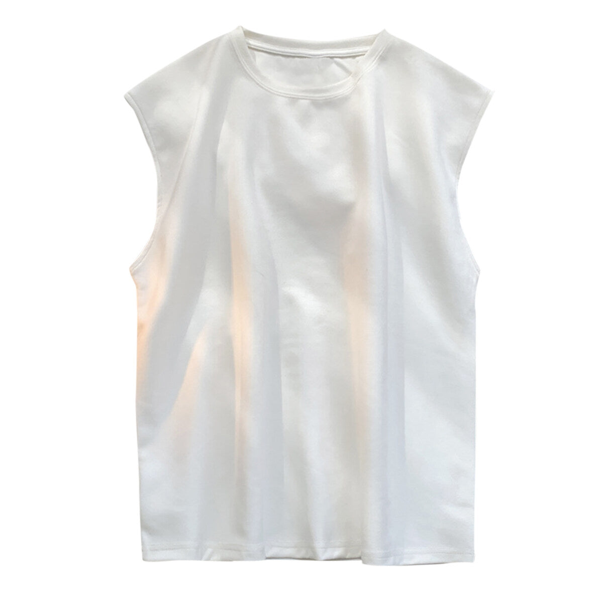 Youthup Mens Lightweight Suede Vest Sleeveless Shirt
