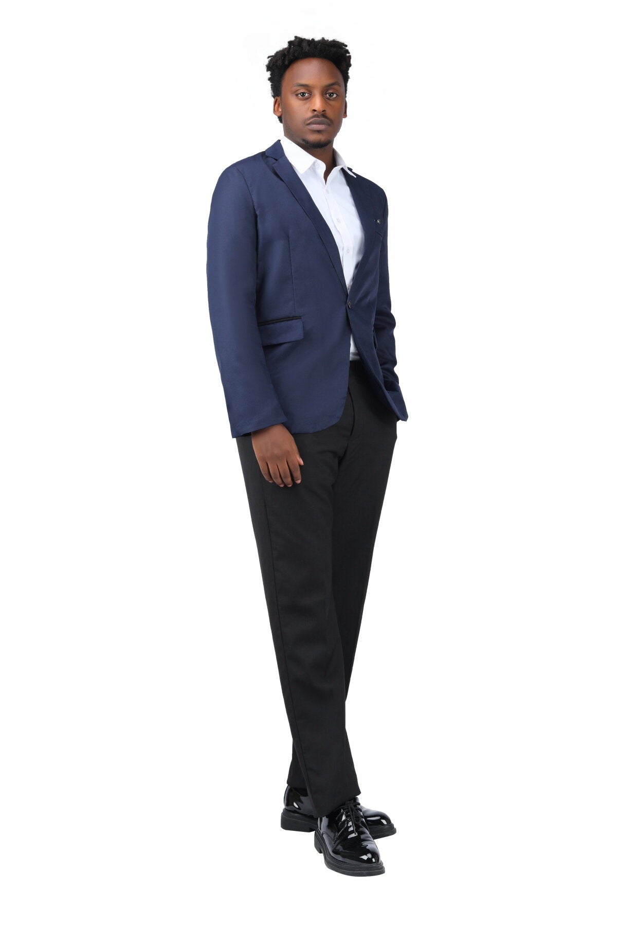 YOUTHUP Mens Lightweight Blazer Slim Fit Casual Party Suit Jacket