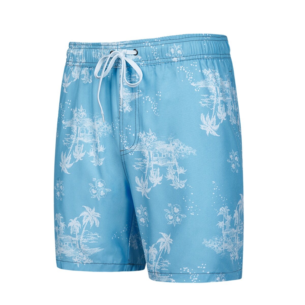 YOUTHUP Mens Swim Surfing Stretchy Breathable Mesh Lining Quick Dry Beach Shorts