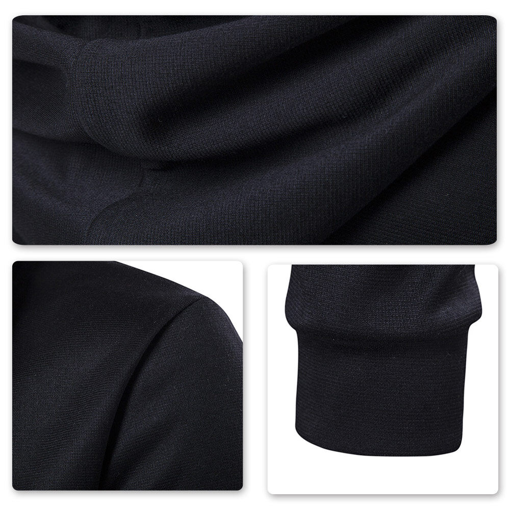 YFFUSHI Mens Daily Casual Sports Hooded Cotton Jacket