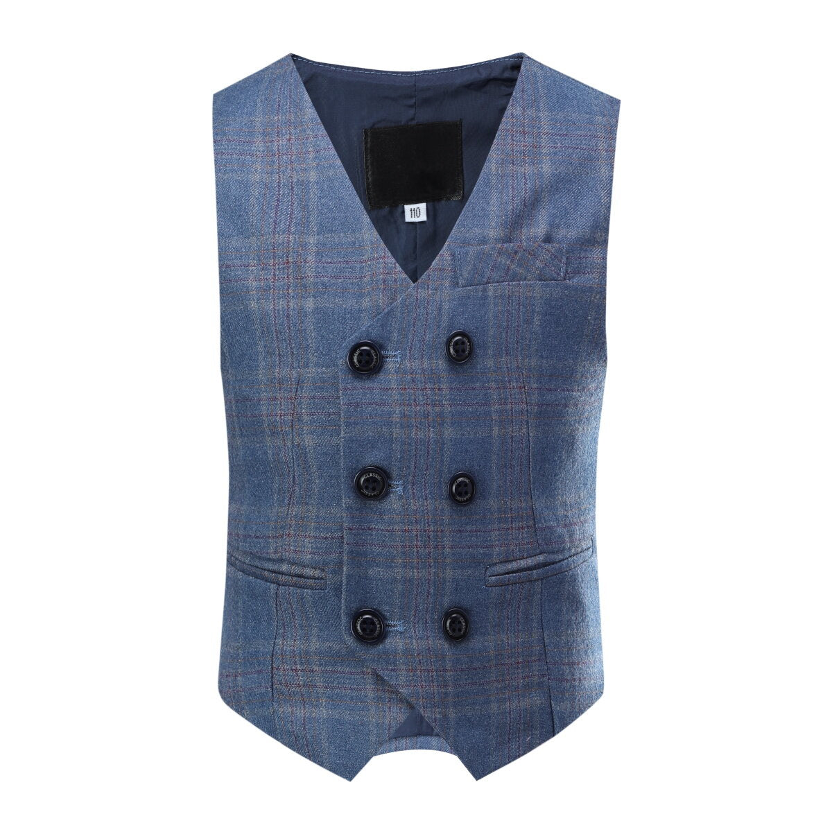 Youthup Boys 5Pcs Suit Teens Dress Wedding Blazer Pants Vest Tie Brooch