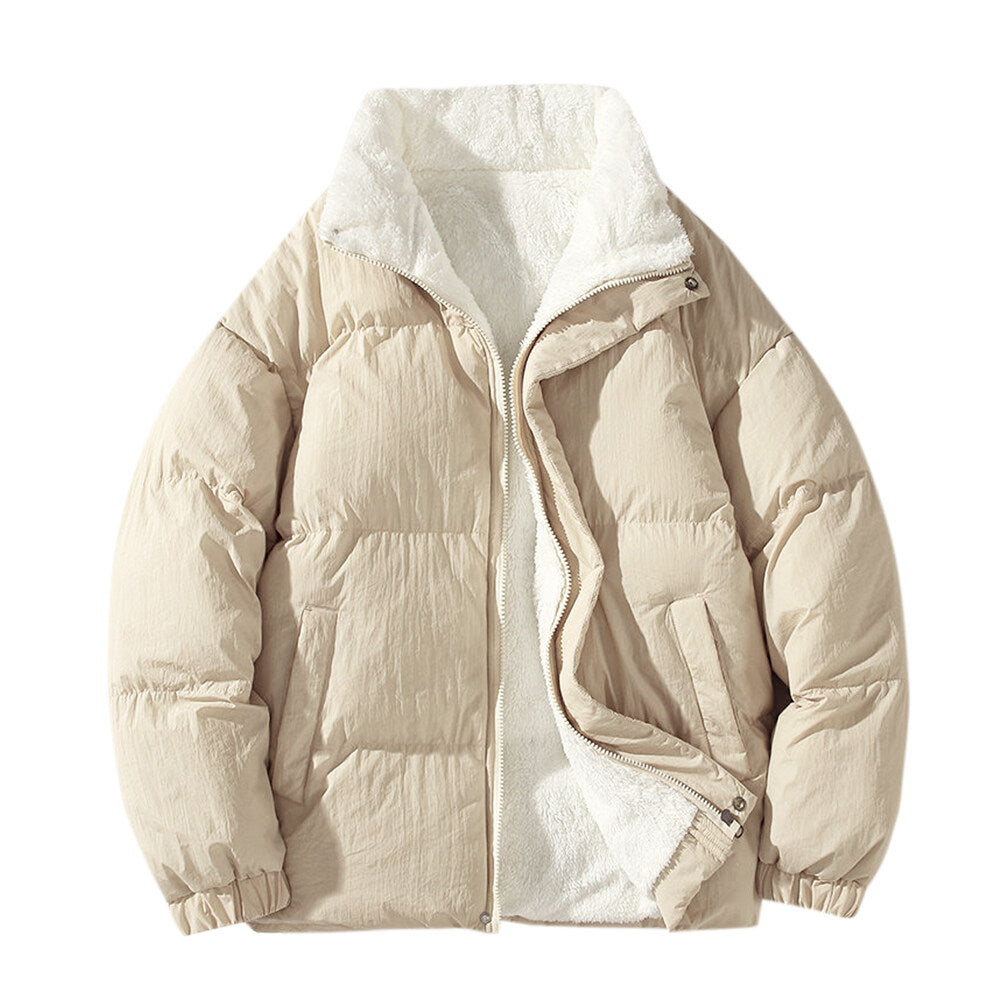 Youthup Mens Fleece Lined Warm Jacket