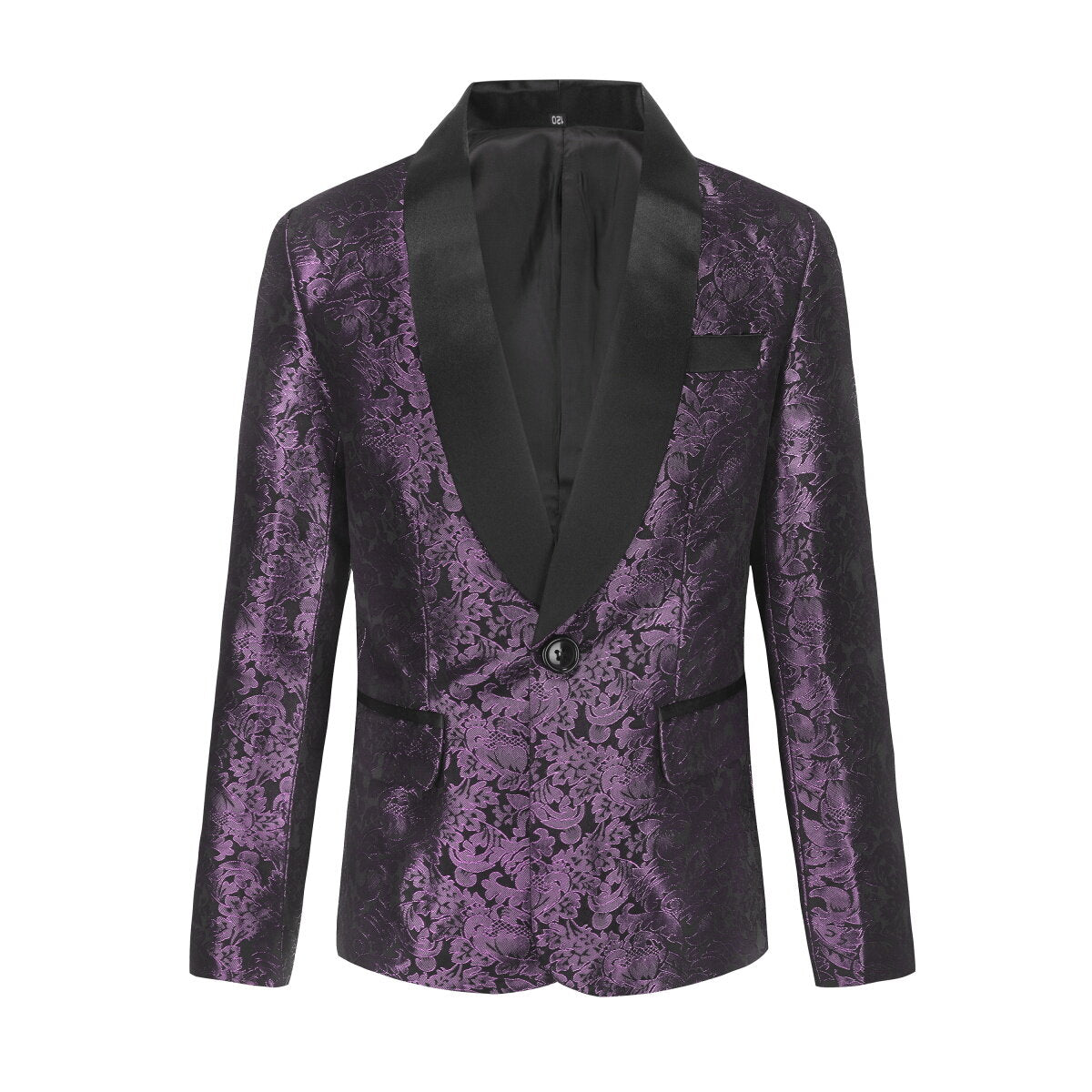 Youthup Boys Teen Suit 2Pcs Embroidery Printing Dress Formal Wedding Blazer and Pants