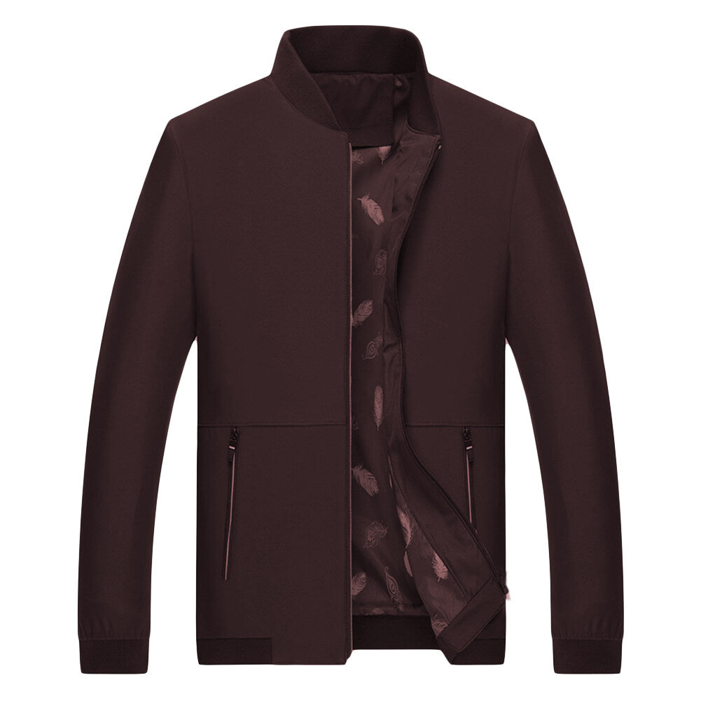 Youthup Mens Lightweight Casual Jacket for Middle Aged Dads