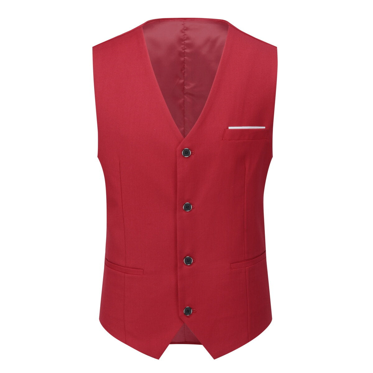 Youthup Mens 3-Pce Business Suit Slim Fit Wedding Party Blazer and Vest and Pants