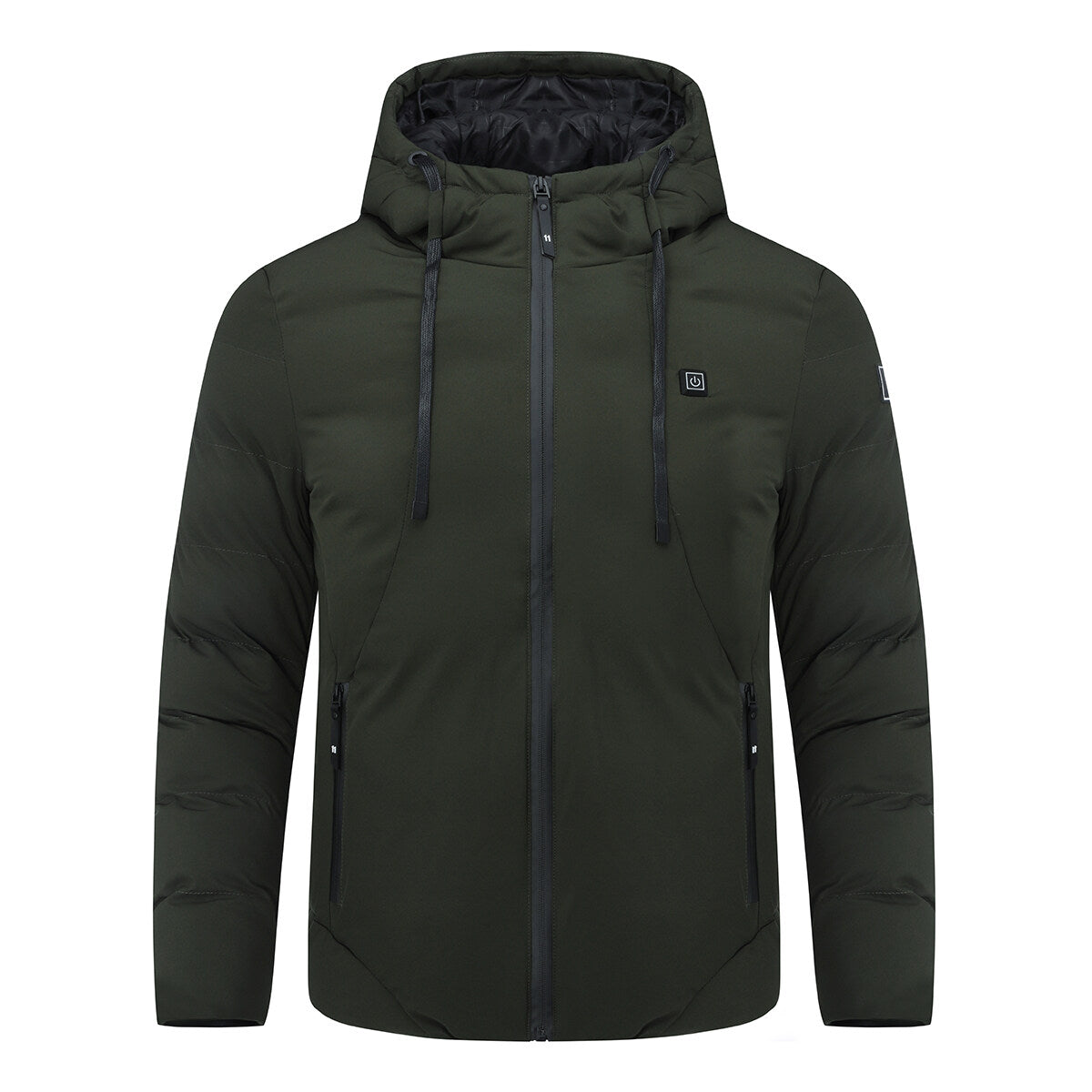 YFFUSHI Mens Heated Down-Padded Coat Puffer Jacket
