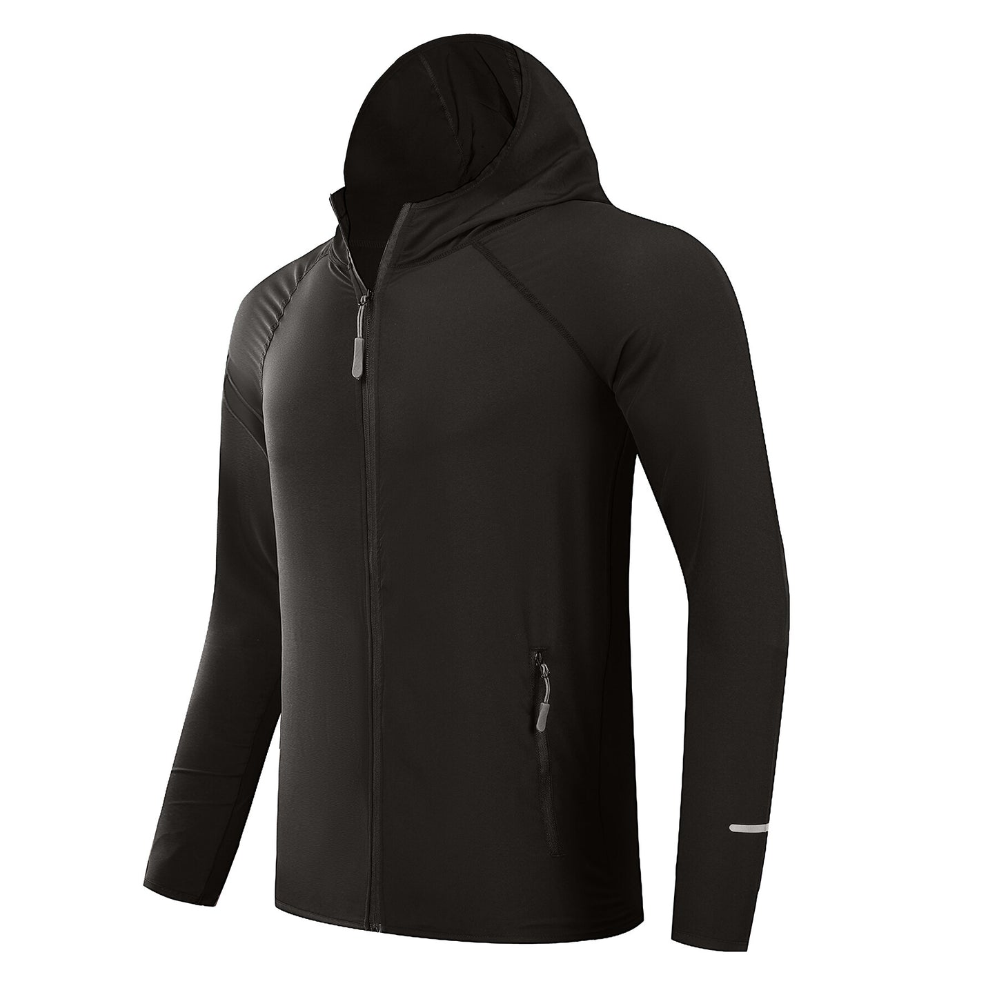 Youthup Mens Hooded Sports Lightweight Running Dust Coat