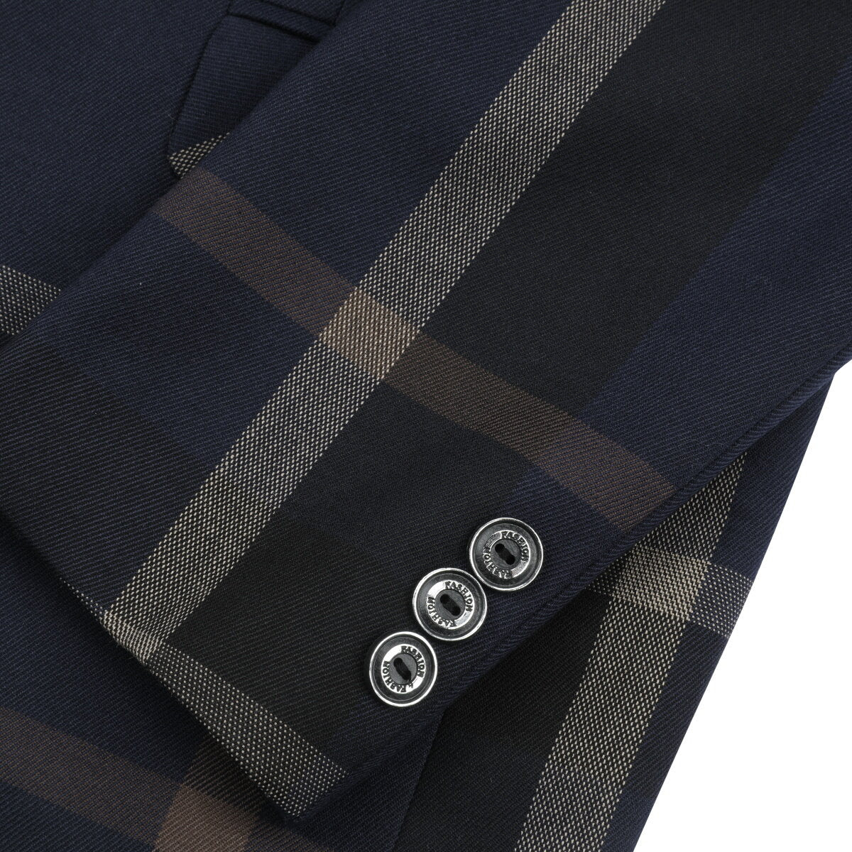 Youthup Boys 3Pce Plaid Tuxedo Wedding Suit