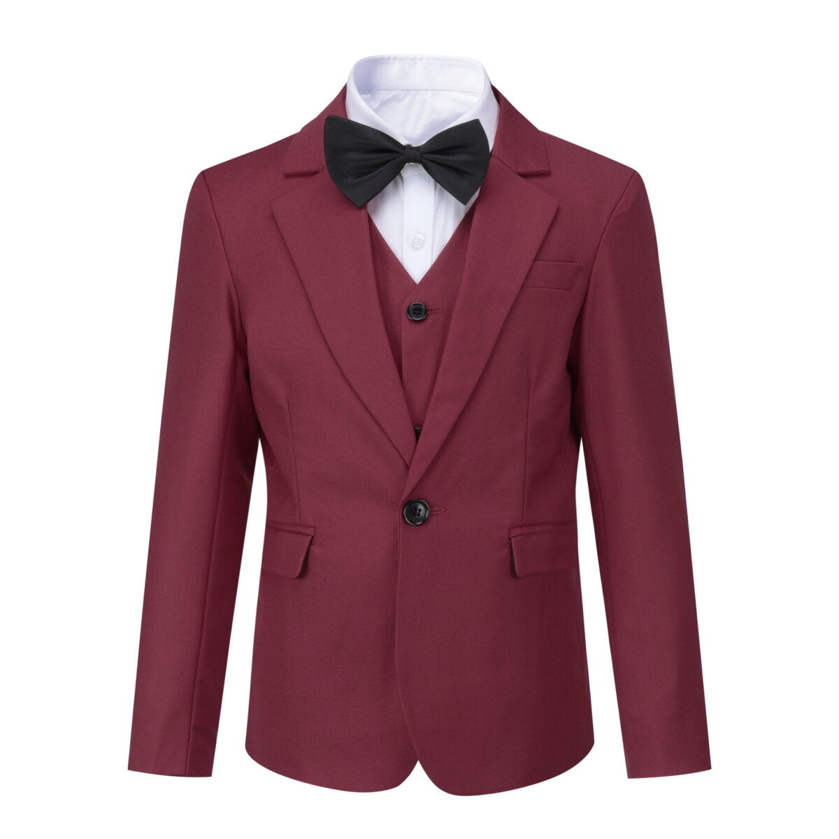 Youthup Boys 3Pce Wedding Dress Suit Blazer and Waistcoat and Pants