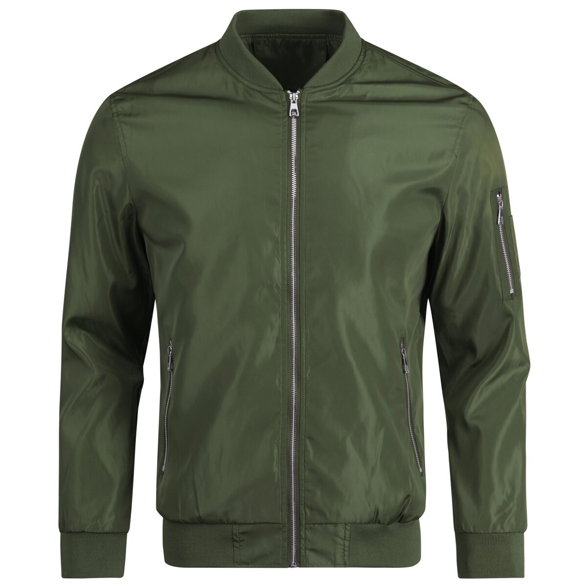 Youthup Mens Bomber Jackets Casual Lightweight Plus Size Coat