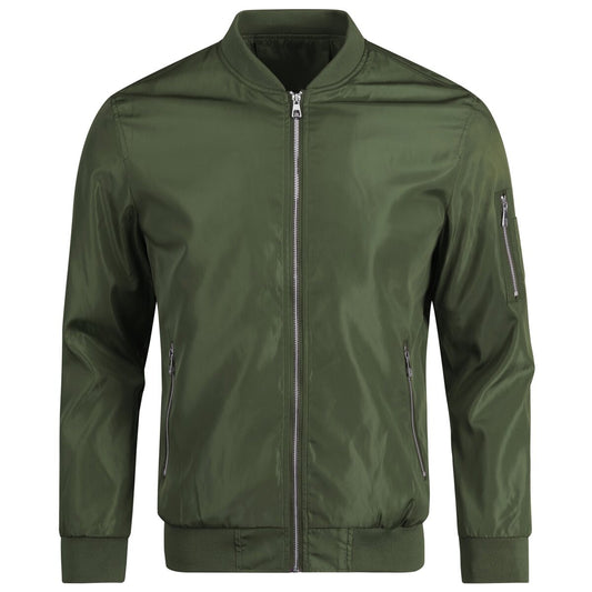Youthup Mens Bomber Jackets Casual Lightweight Plus Size Coat