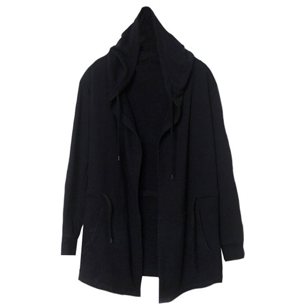 YFFUSHI Mens Daily Casual Sports Hooded Cotton Jacket