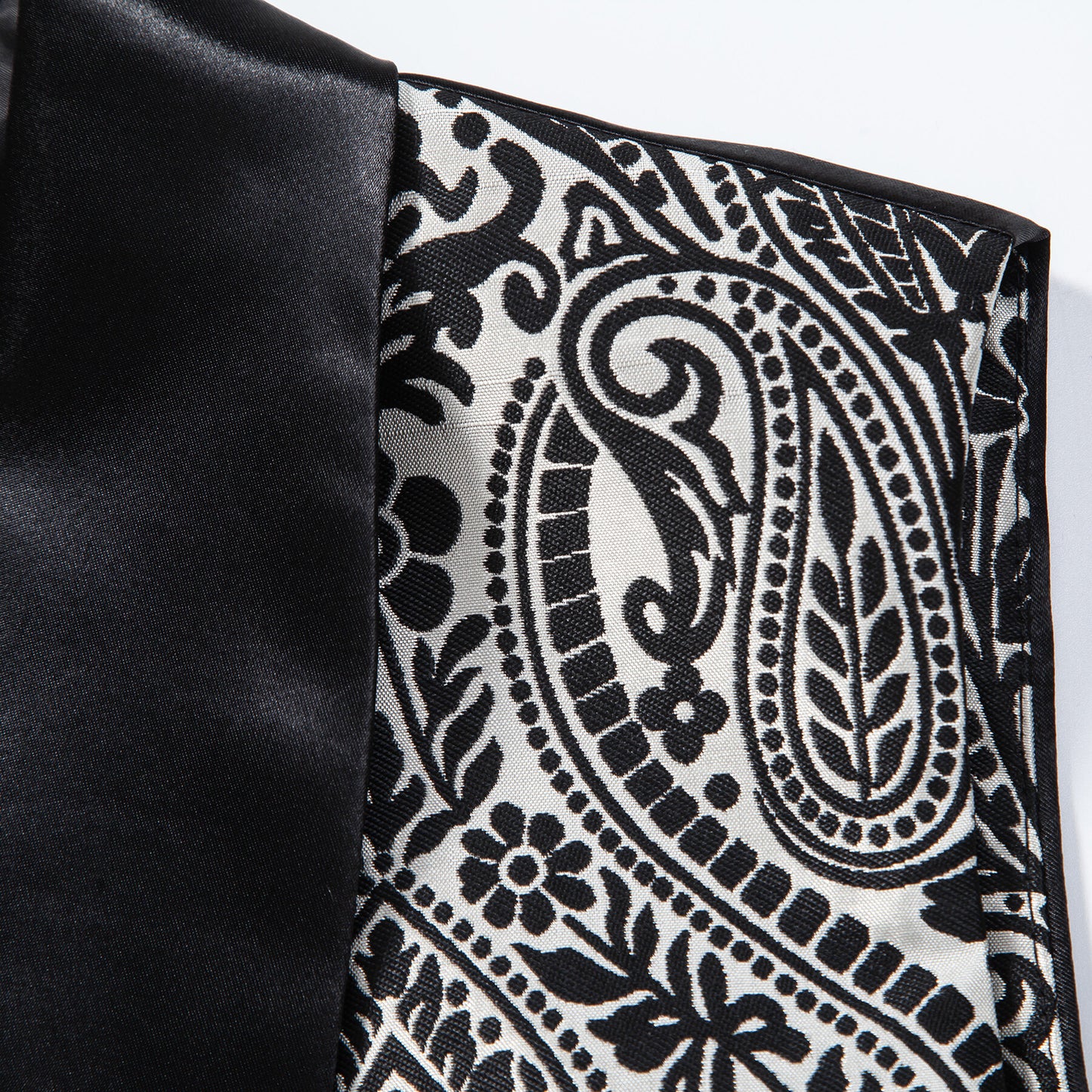 Youthup Mens Paisley Patterned Business Vest