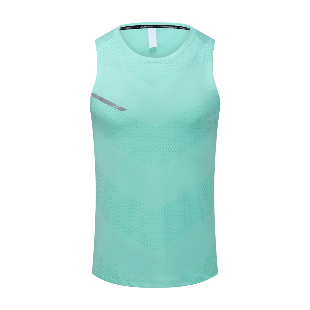 YOUTHUP Mens Sports Shirt Reflective Quick Dry Breathable Gym Workout Tank Top