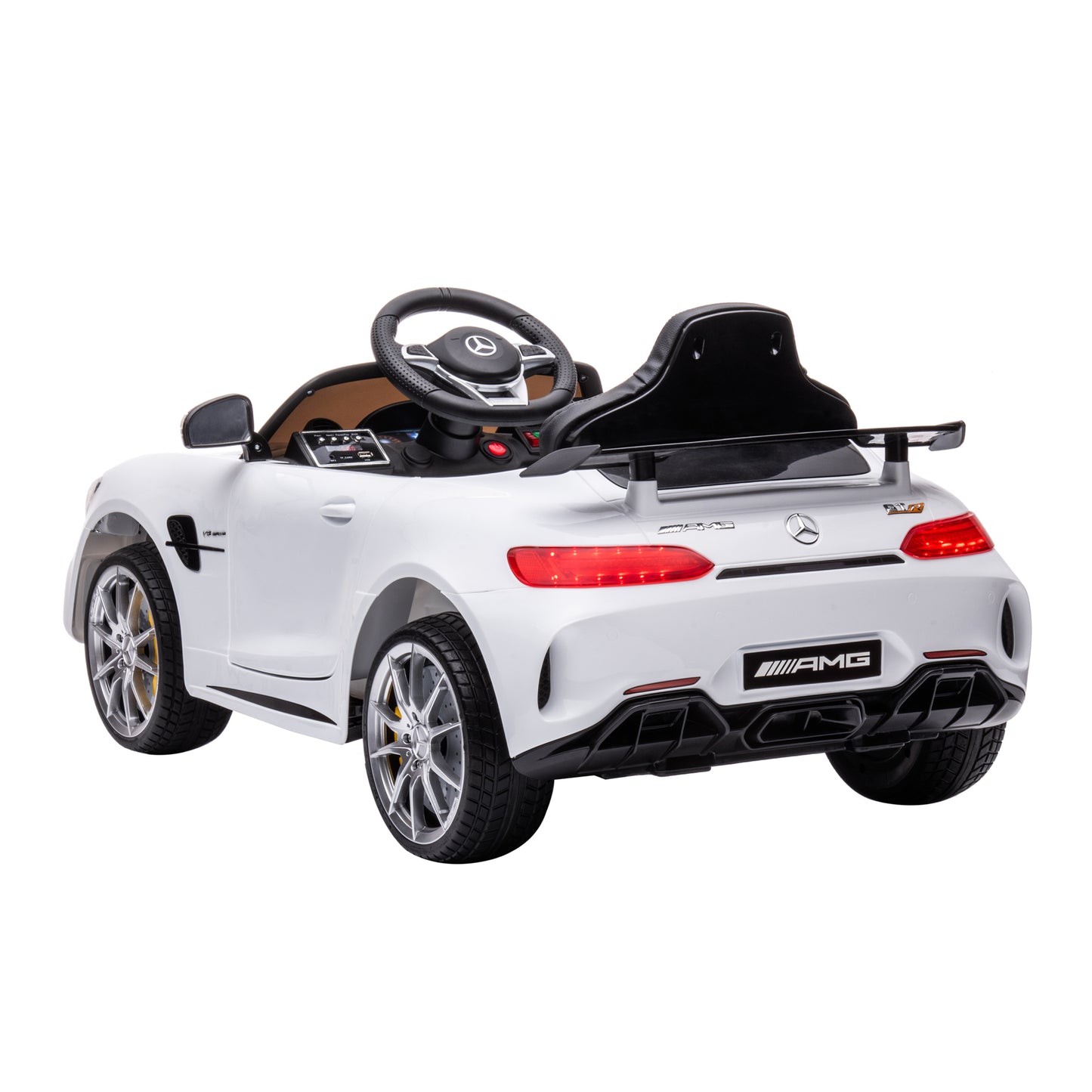 Voiture pour enfants Mercedes Benz Voiture télécommandée électrique jouet Plastique  109 x 57 x 45 cm Blanc