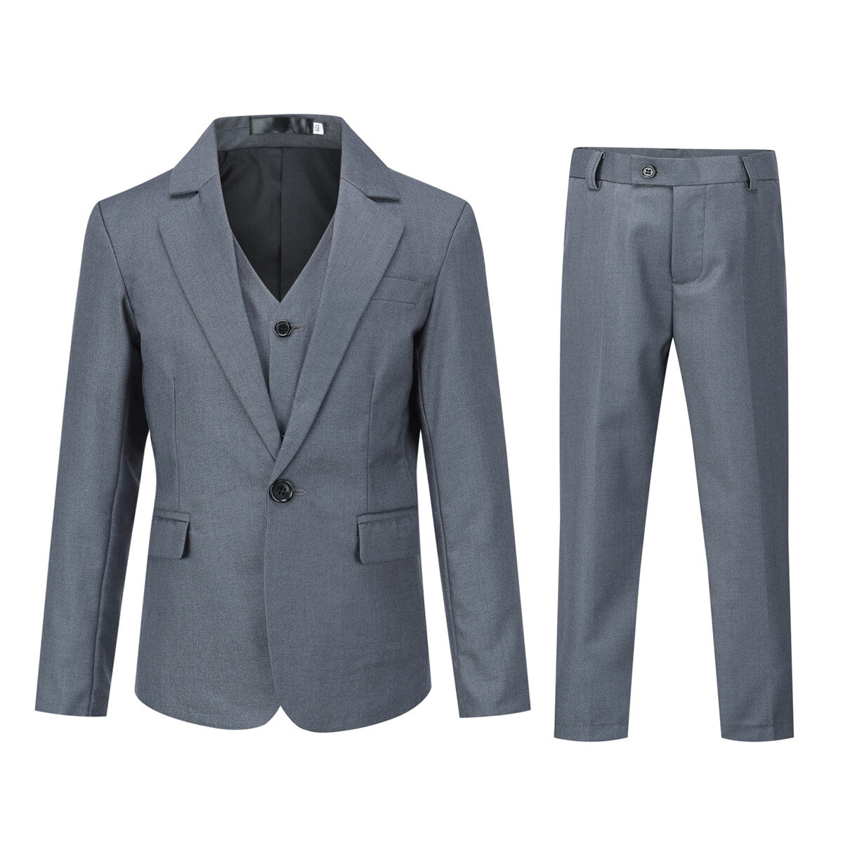 Youthup Boys 3Pce Formal Suit Slim Fit Blazer and Vest and Pants