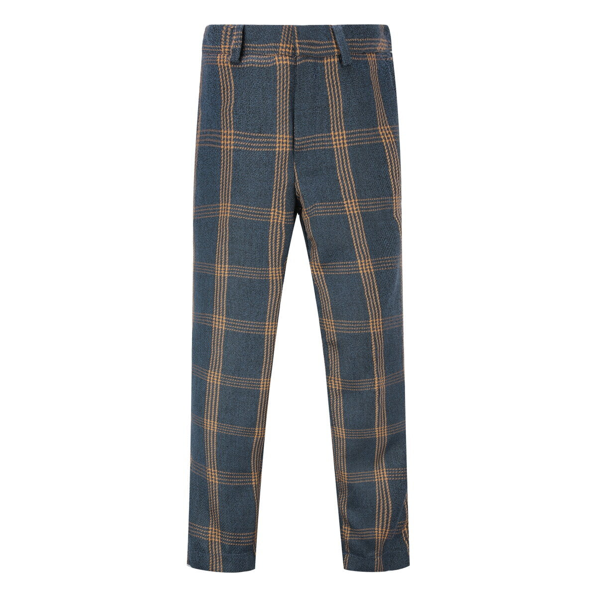 Youthup Boys 3Pce Plaid Tuxedo Suit Blazer and Waistcoat and Pants