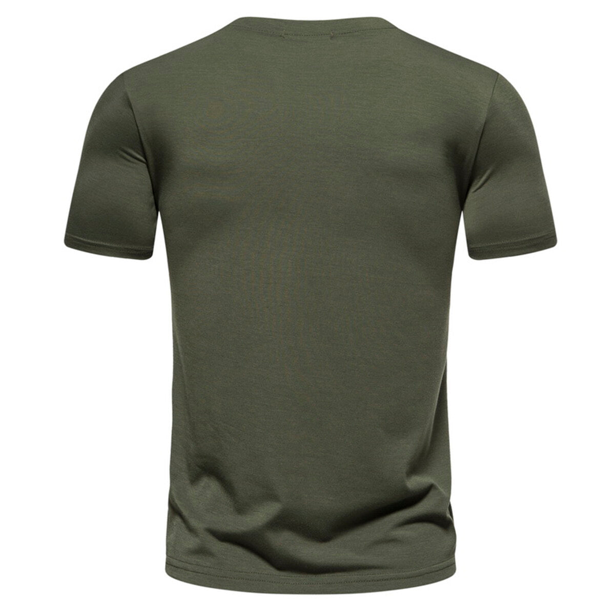 Youthup Mens Personalized Side Button T-Shirt